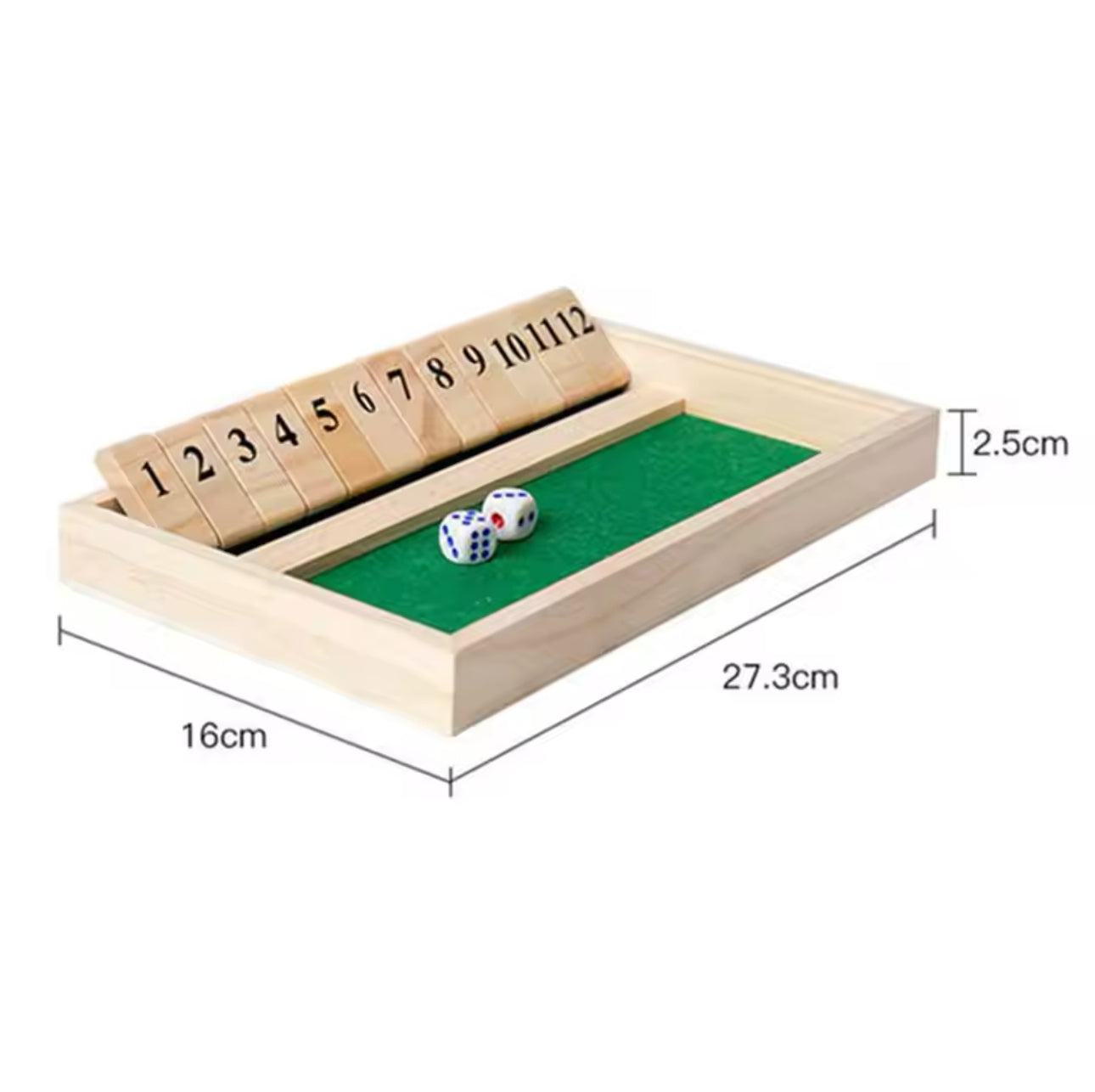 ThinkThank™ - Shut The Box Brettspiel