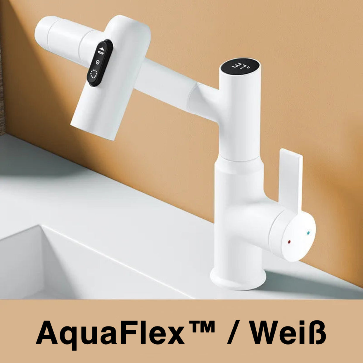AquaFlex™ - 360° Wasserhahn mit Temperaturanzeige