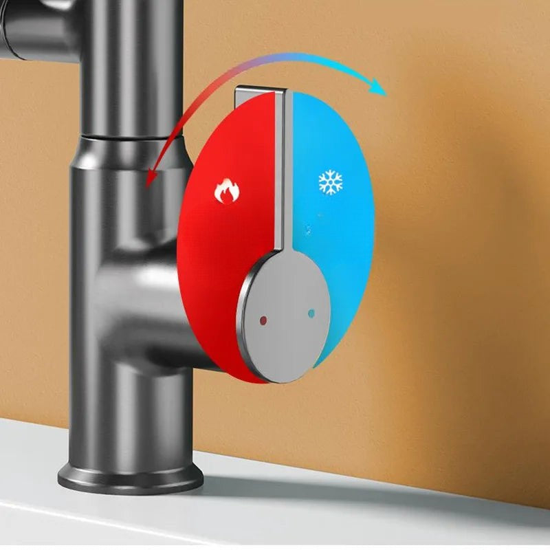 AquaFlex™ - 360° Wasserhahn mit Temperaturanzeige