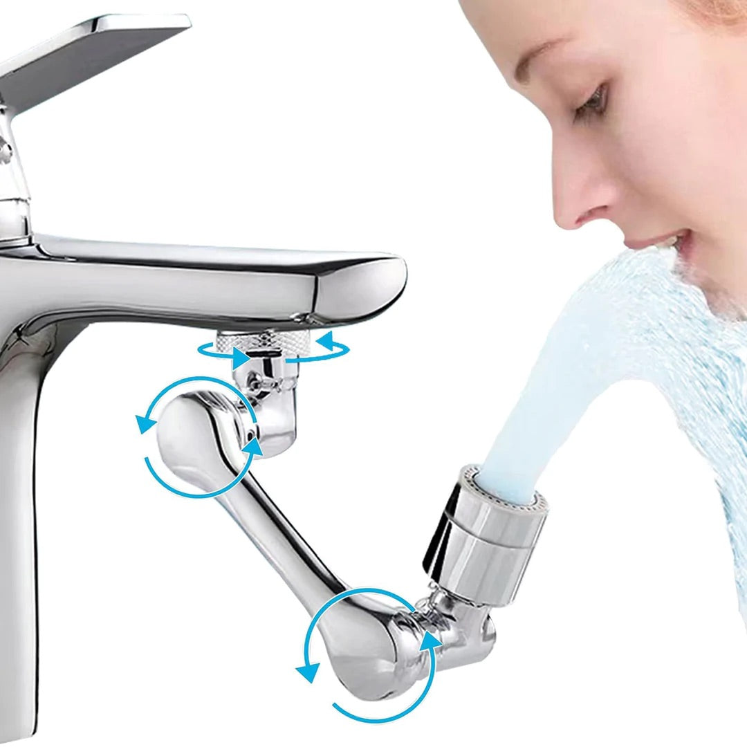 Wasserhahn 1080 Grad drehbar