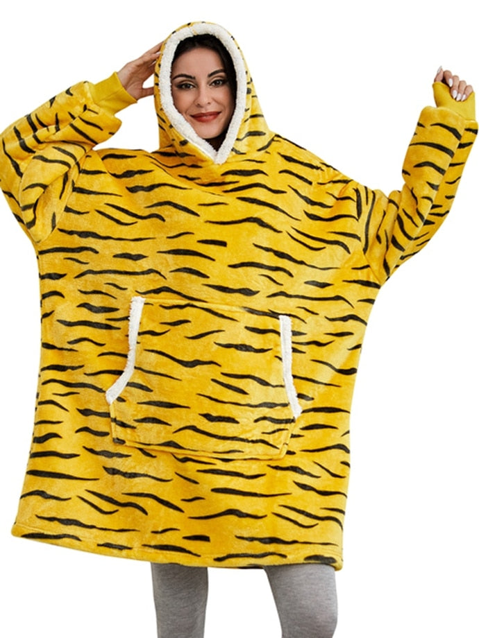 WOODIE - Flauschiger Oversized Hoodie