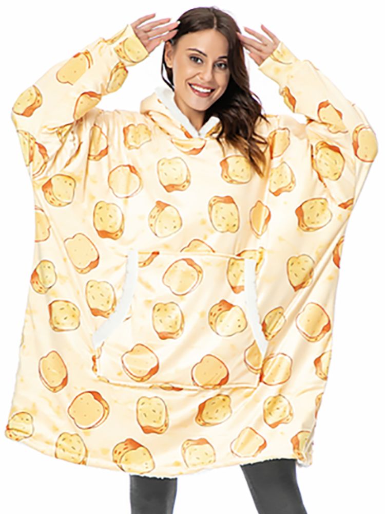 WOODIE - Flauschiger Oversized Hoodie