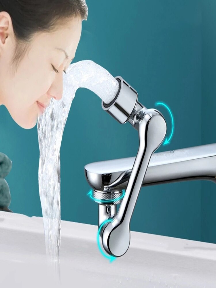 Wasserhahn 1080 Grad drehbar