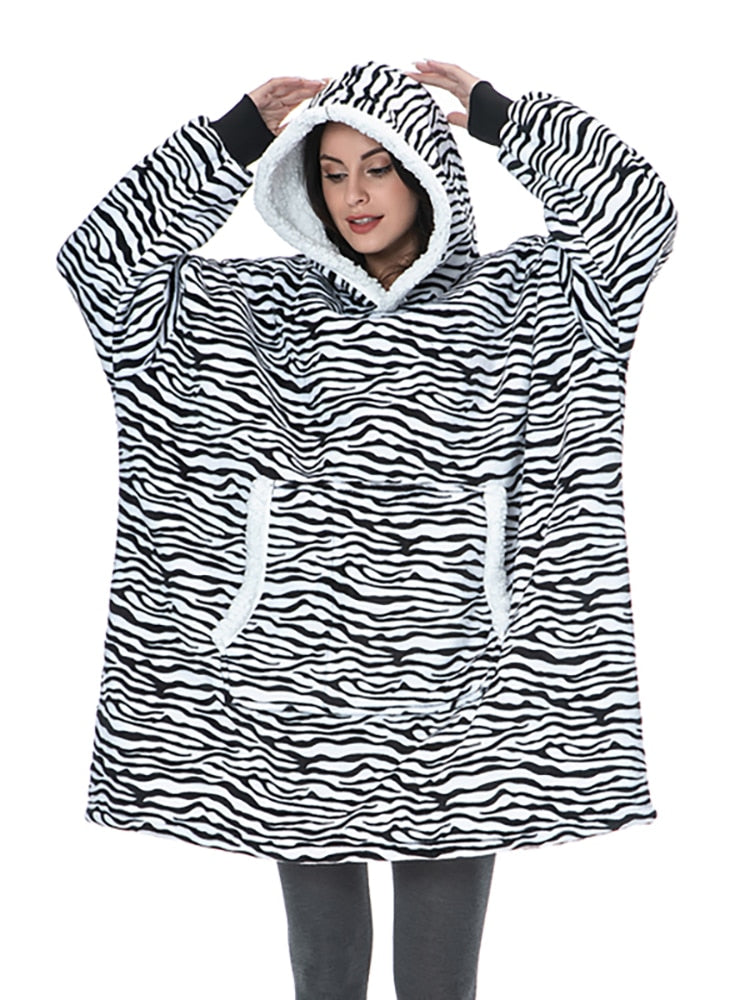 WOODIE - Flauschiger Oversized Hoodie
