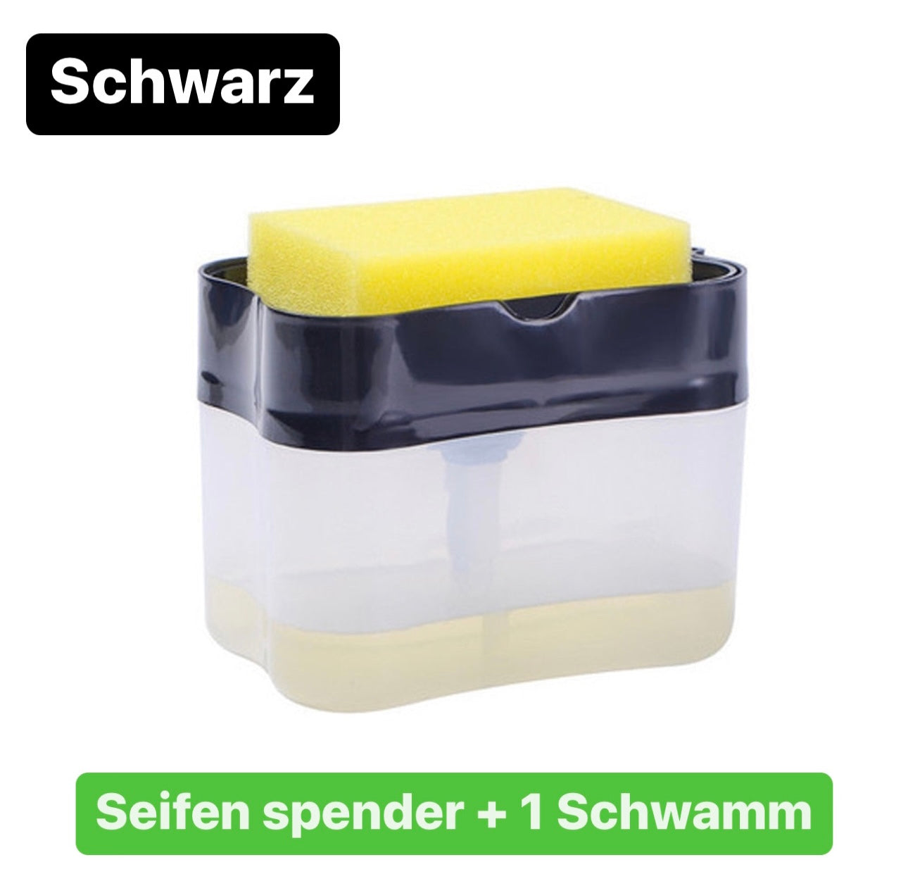 XWASH™ - 2in1 Seifen Spender mit Schwamm