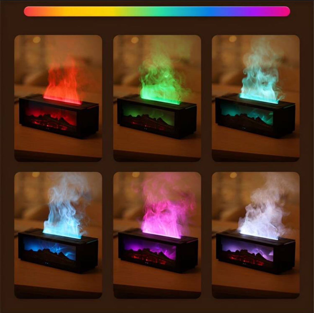 EcoQ™ - Kamin Flammen Luftbefeuchter