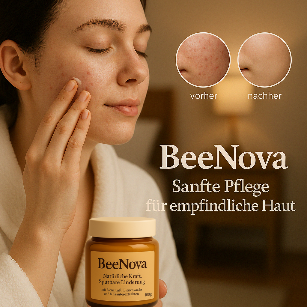 BeeNova™ - Bienengiftsalbe mit 8 Kräuterextrakten