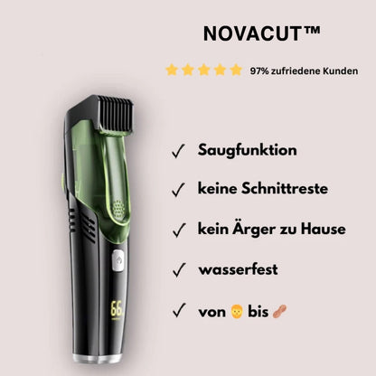 NOVACUT™ – Die Rasur ohne Rückstände