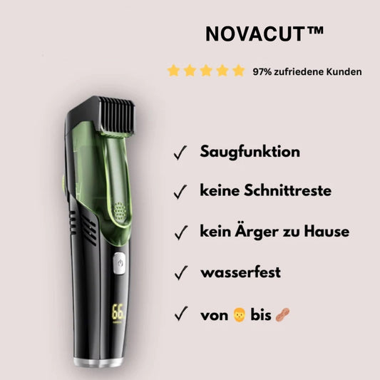 NOVACUT™ – Die Rasur ohne Rückstände