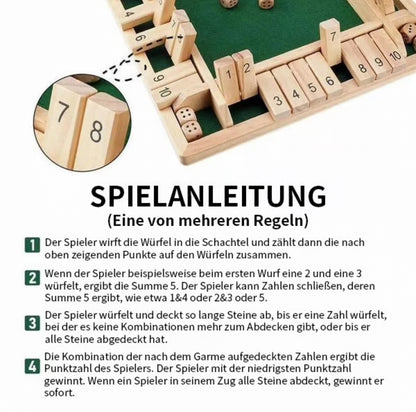 ThinkThank™ - Shut The Box Brettspiel