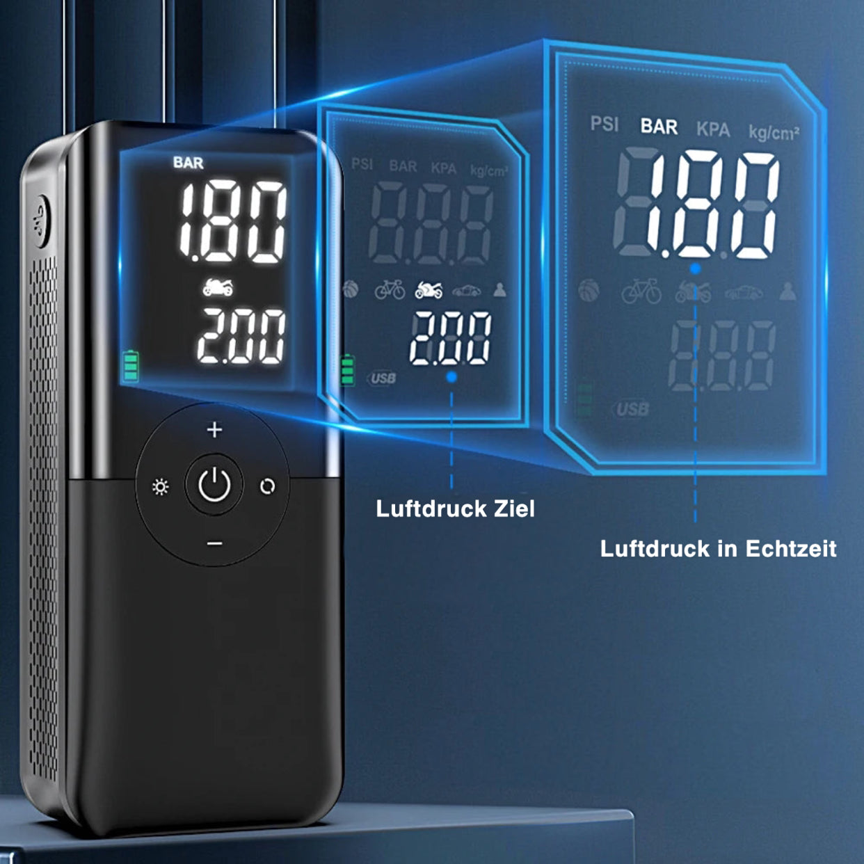 Carsun™ - Die beste mobile Luftpumpe