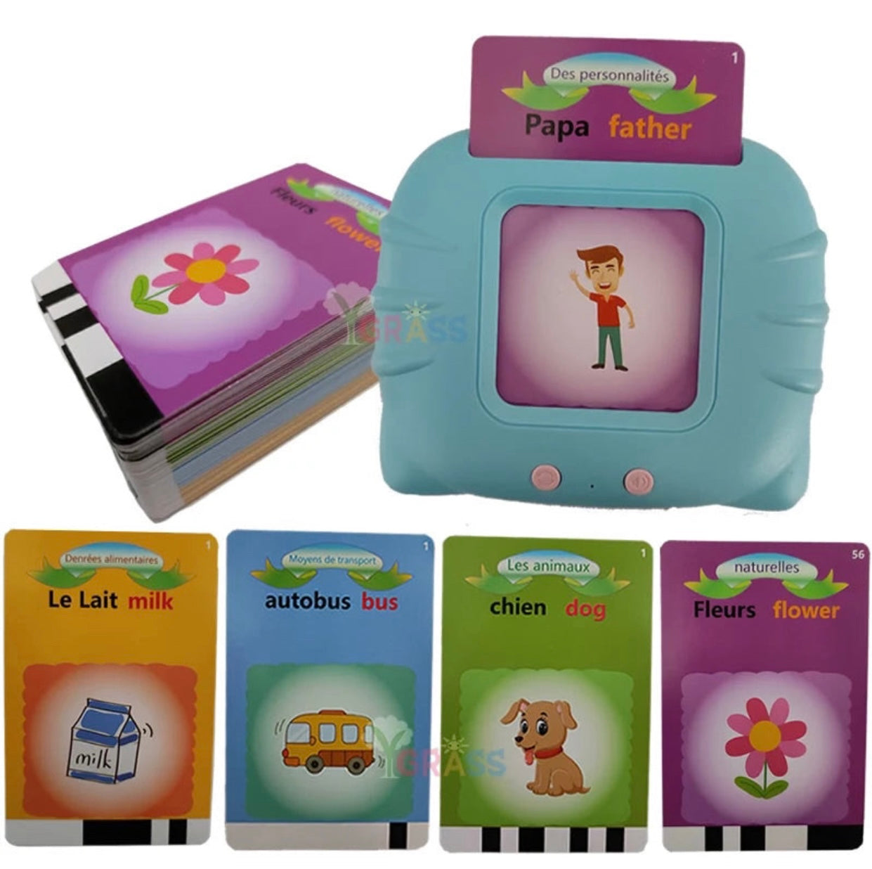 Moena™ - Sprechende Lernkarten für Kinder