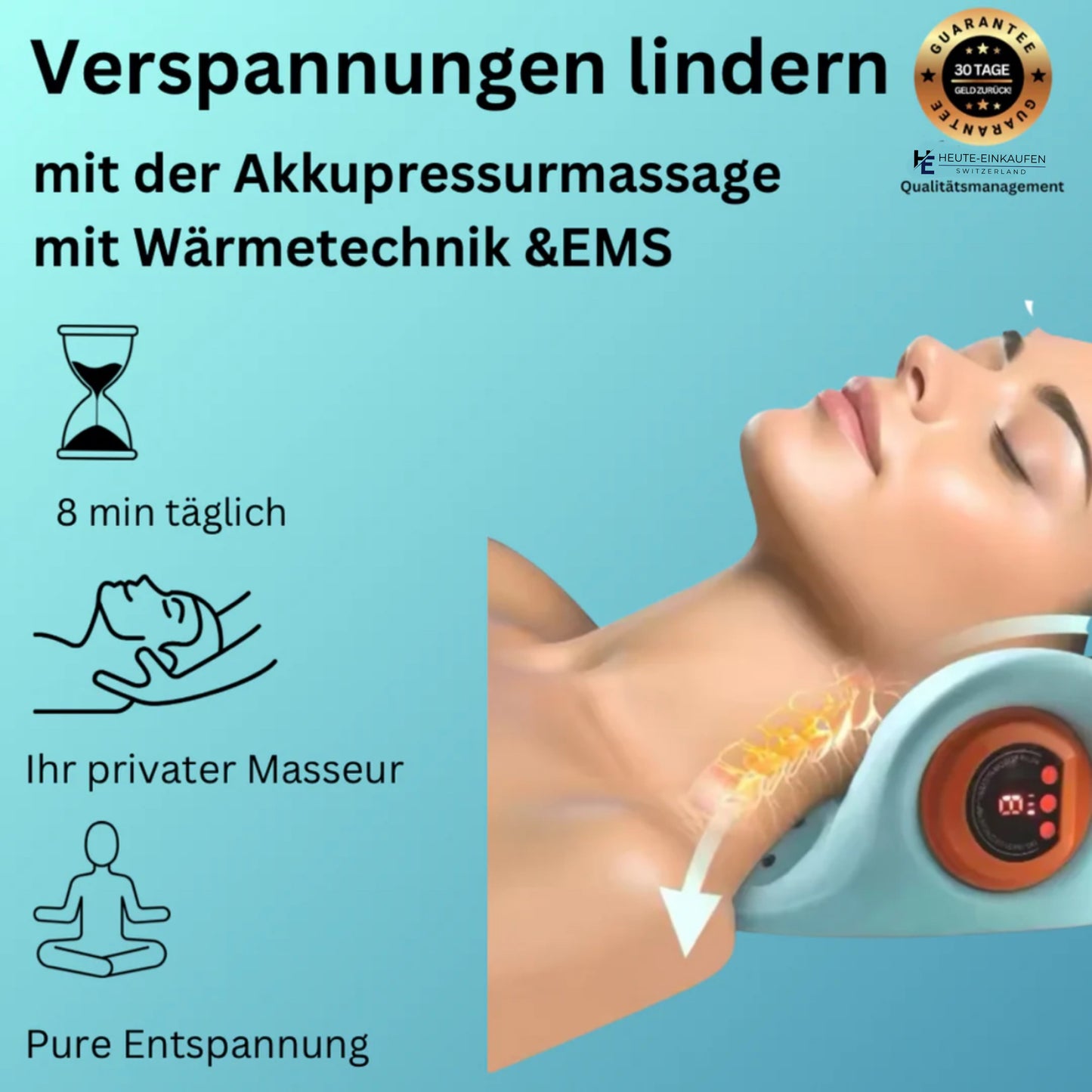 NeckPro™ - Thermo Nacken Massage