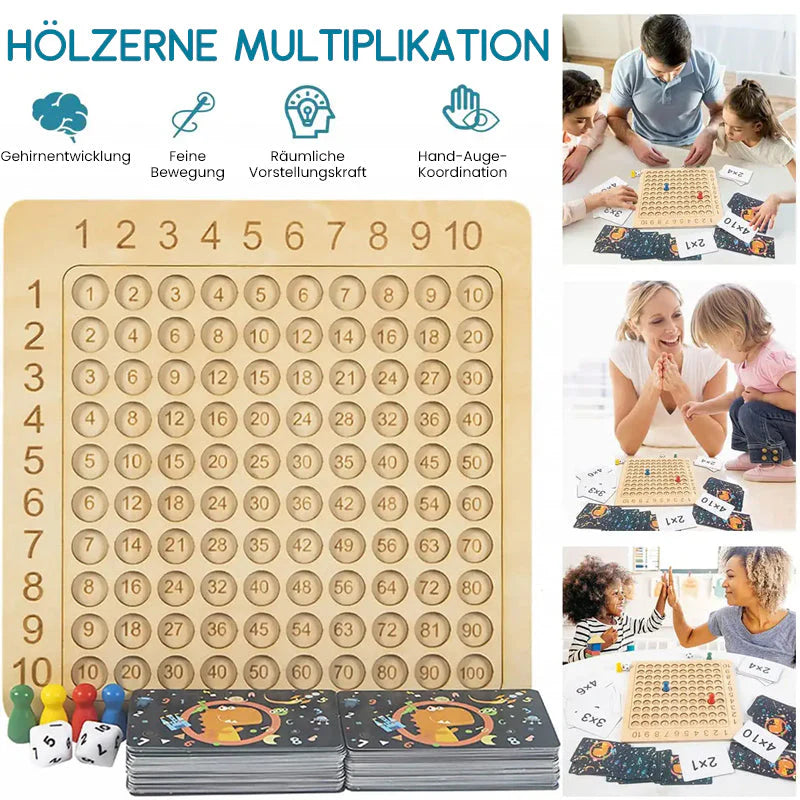 Montessori™ - Multiplikationslehrmittel für die frühkindliche Bildung