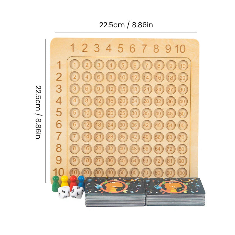 Montessori™ - Multiplikationslehrmittel für die frühkindliche Bildung