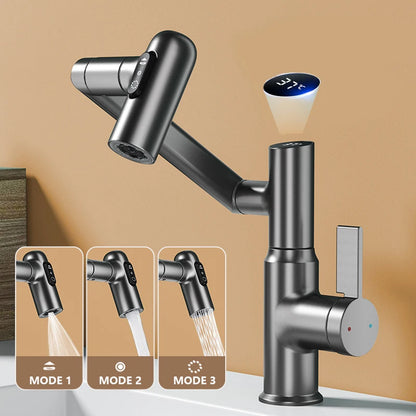AquaFlex™ - 360° Wasserhahn mit Temperaturanzeige