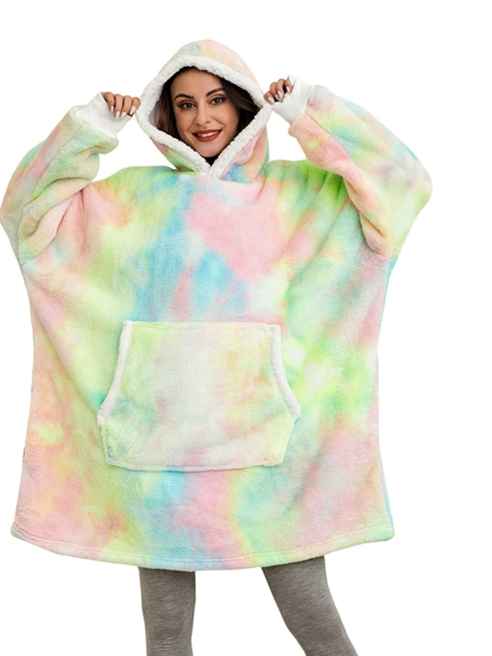 WOODIE - Flauschiger Oversized Hoodie