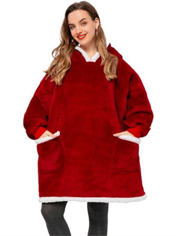 WOODIE - Flauschiger Oversized Hoodie