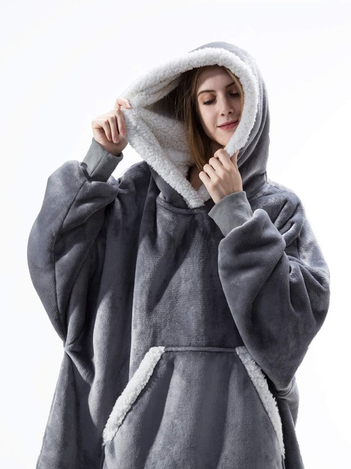 WOODIE - Flauschiger Oversized Hoodie