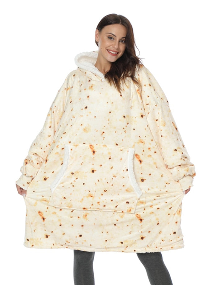 WOODIE - Flauschiger Oversized Hoodie