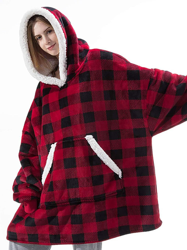 WOODIE - Flauschiger Oversized Hoodie