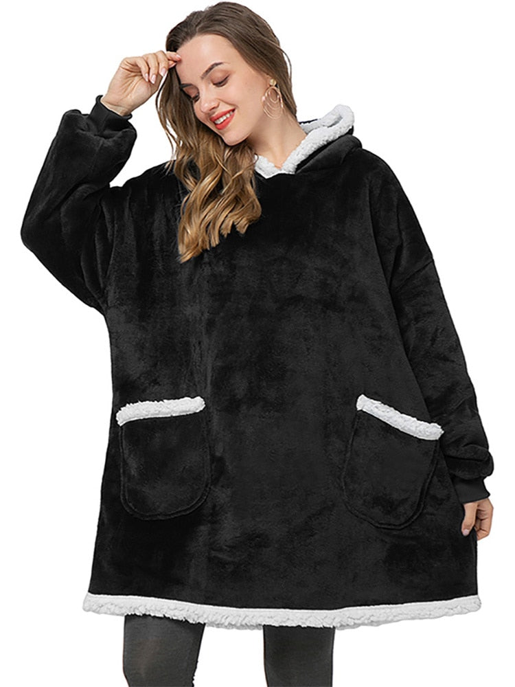 WOODIE - Flauschiger Oversized Hoodie