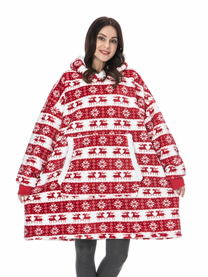 WOODIE - Flauschiger Oversized Hoodie