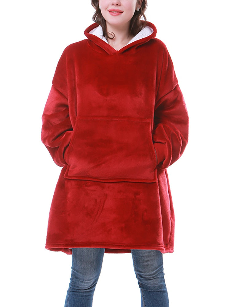 WOODIE - Flauschiger Oversized Hoodie