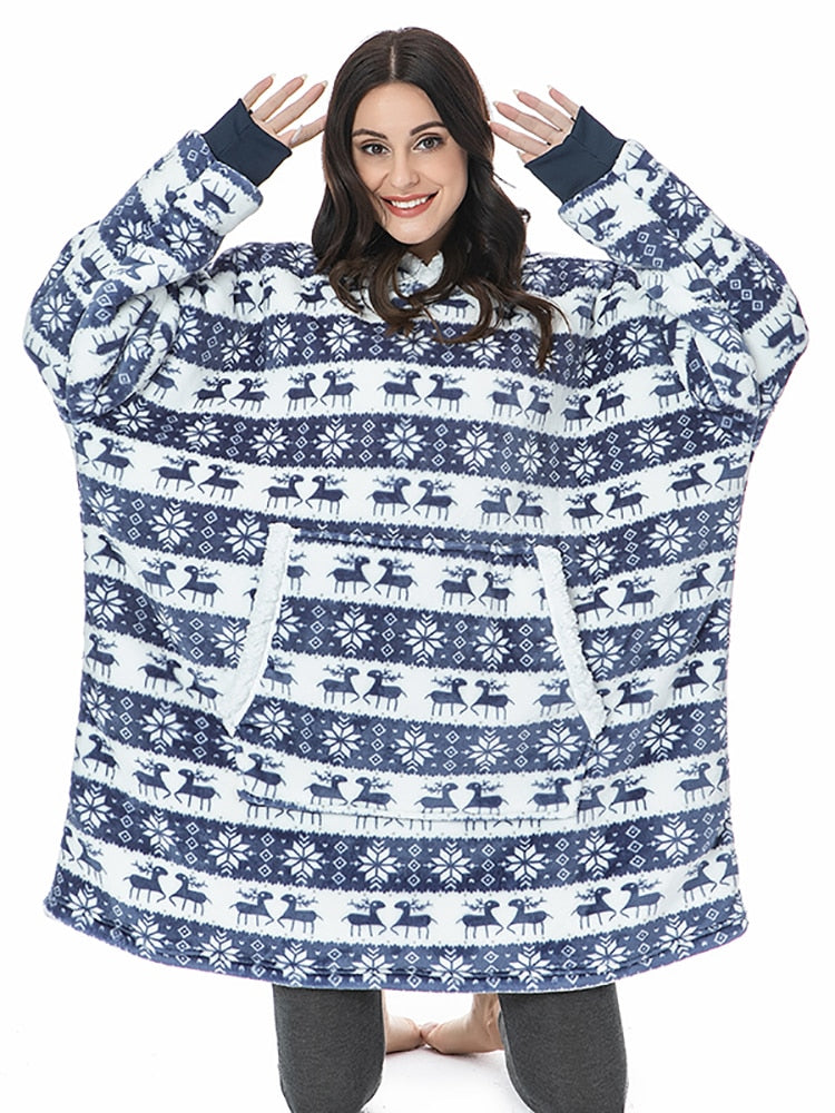 WOODIE - Flauschiger Oversized Hoodie