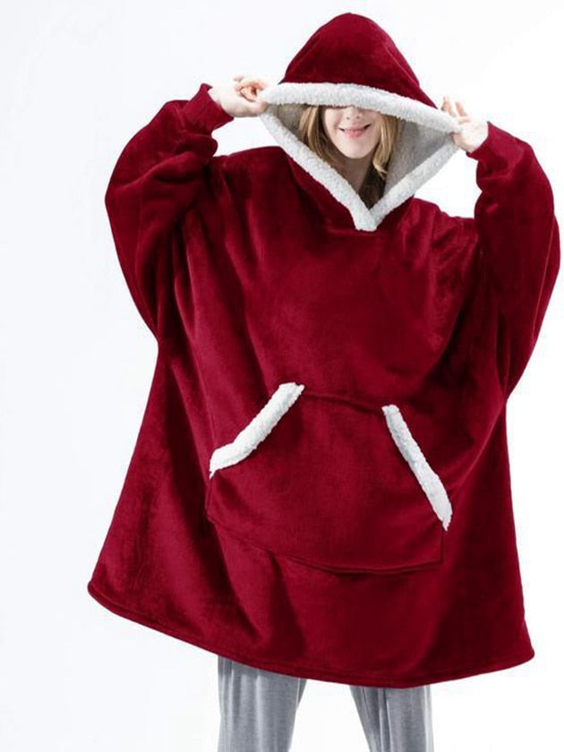 WOODIE - Flauschiger Oversized Hoodie