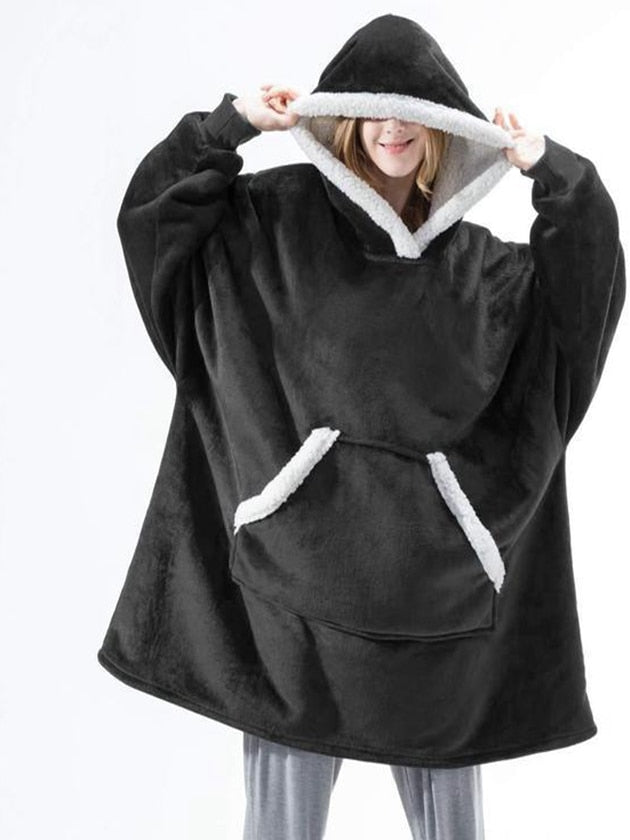 WOODIE - Flauschiger Oversized Hoodie