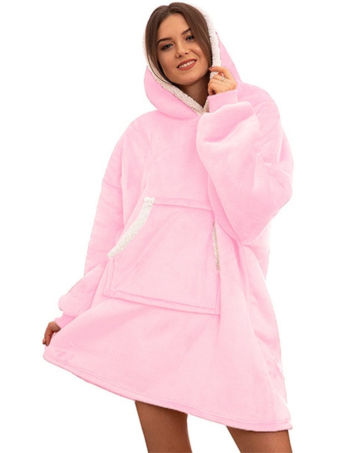 WOODIE - Flauschiger Oversized Hoodie