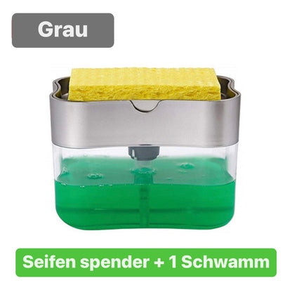XWASH™ - 2in1 Seifen Spender mit Schwamm
