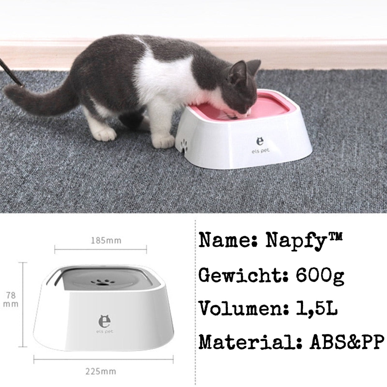 Napfy™ - Anti Spritzwasser Napf